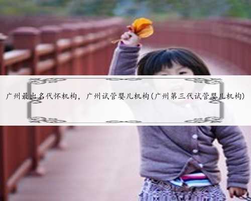 广州最出名代怀机构，广州试管婴儿机构(广州第三代试管婴儿机构)